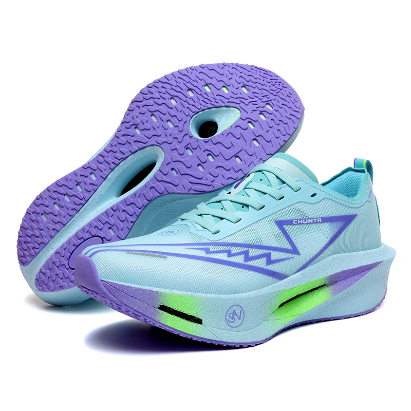 2026Running Shoes Carbon Plate Marathon Speciality Men Sports Breathable Lightweight Women's Comfortable Chunta Leisure Sneakers - Imagem 10