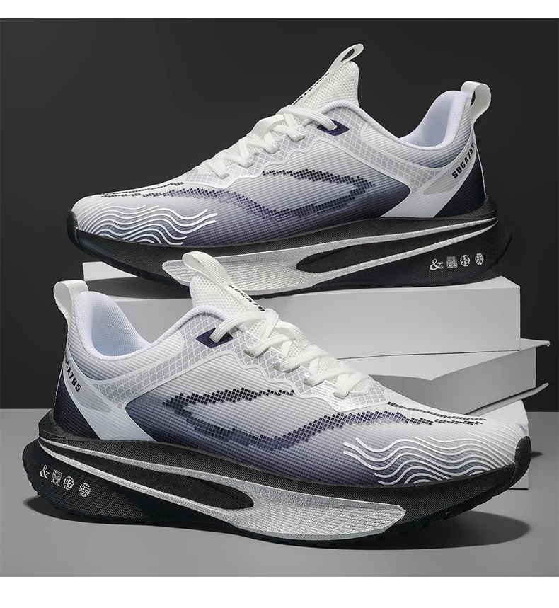 Variantes de cor Tênis MYPACE Carbon Run cinza