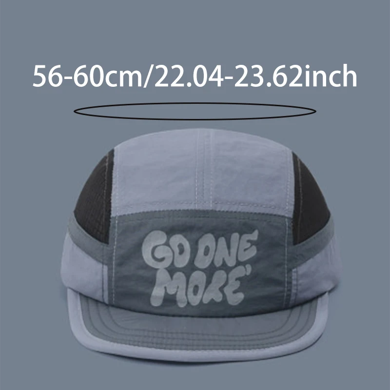 1Pcs Multi-Color Patchwork Breathable Baseball Cap, Lightweight and Adjustable Hat, Suitable for Running, Fitness, and Everyday Wear, Unisex Sports Cap - Imagem 6