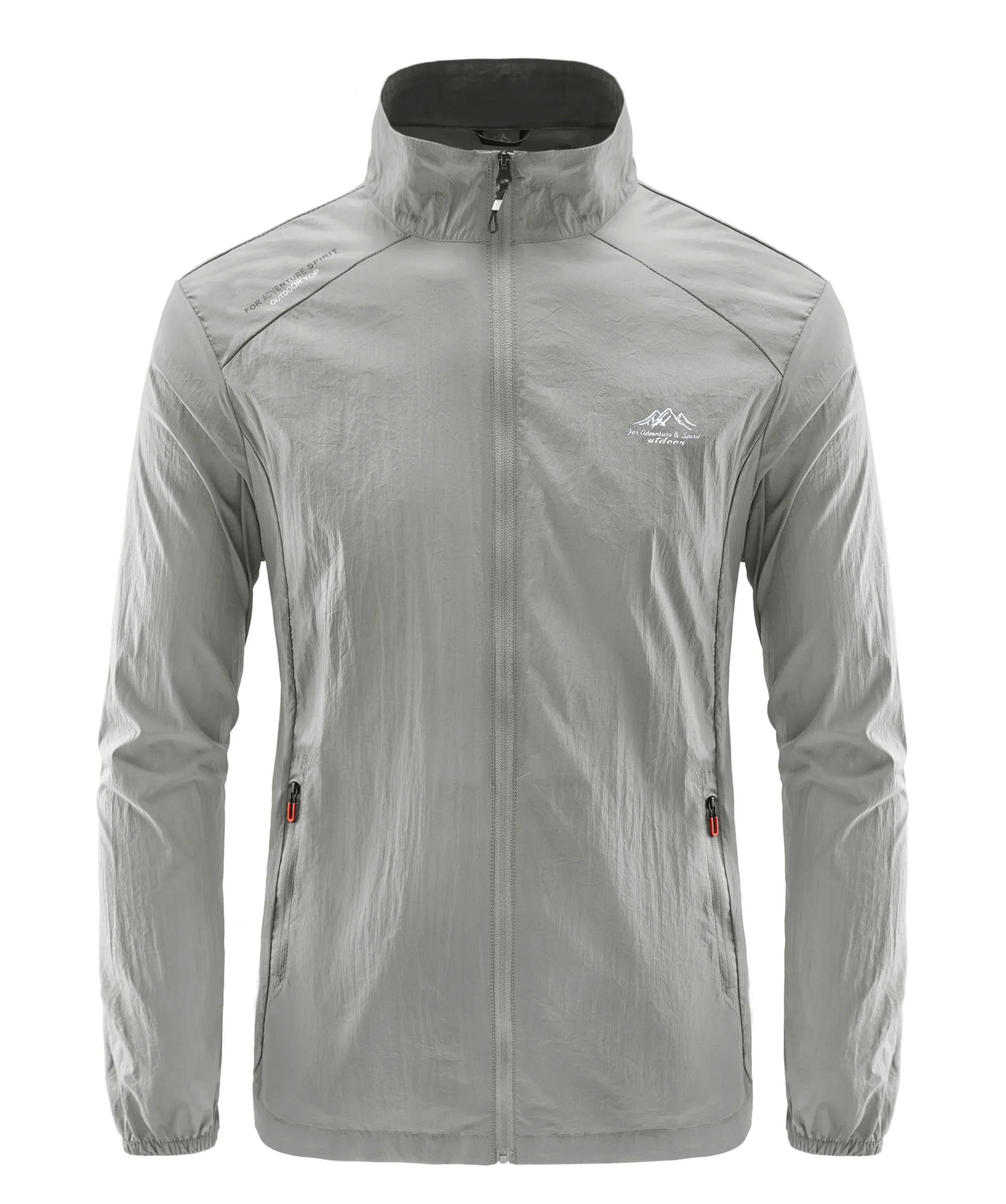 Summer Men's Sun Protection Casual Breathable Sports Windproof Water Resistant Ultrathin Jacket Outdoor Fishing Skin Clothing - Imagem 7
