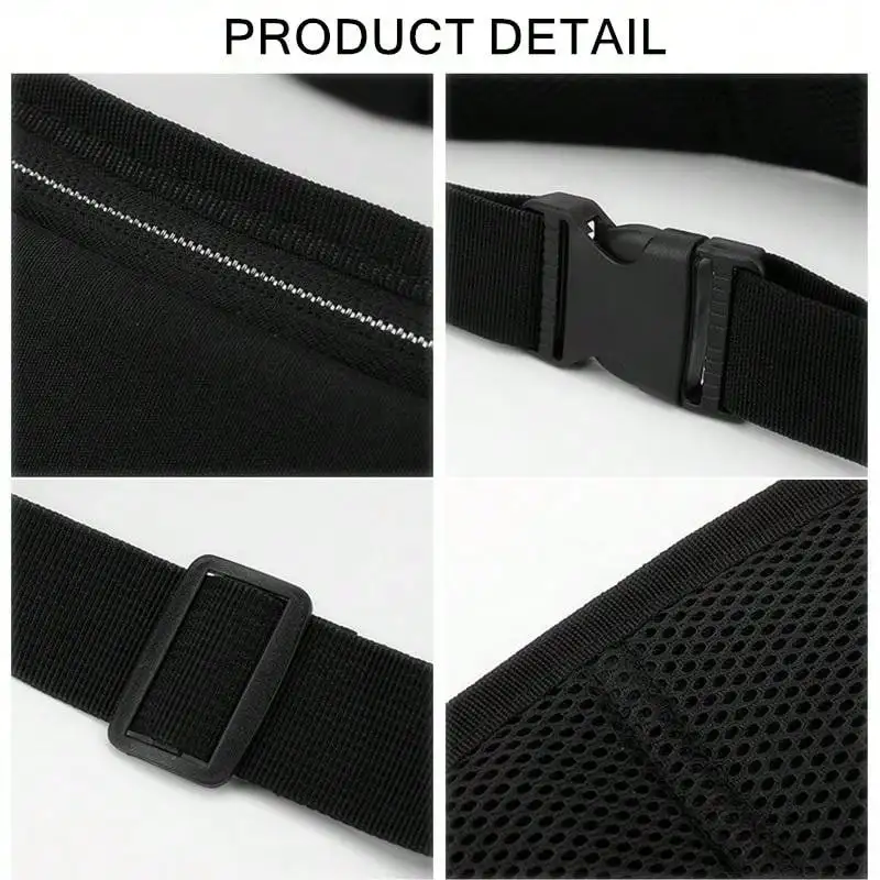 Professional Running Waist Bag Sports Belt Pouch Mobile Phone Case Men Women Hidden Pouch Gym Sports Bags Running Pack - Imagem 3