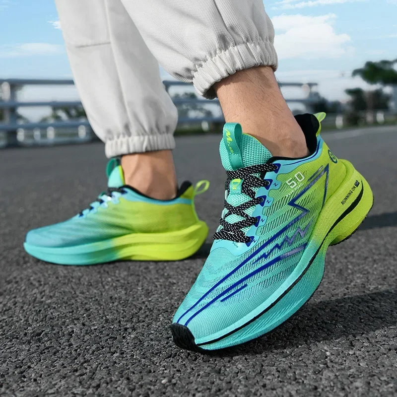 MYPACE Carbon Speed — Tênis de Corrida com Placa de Carbono