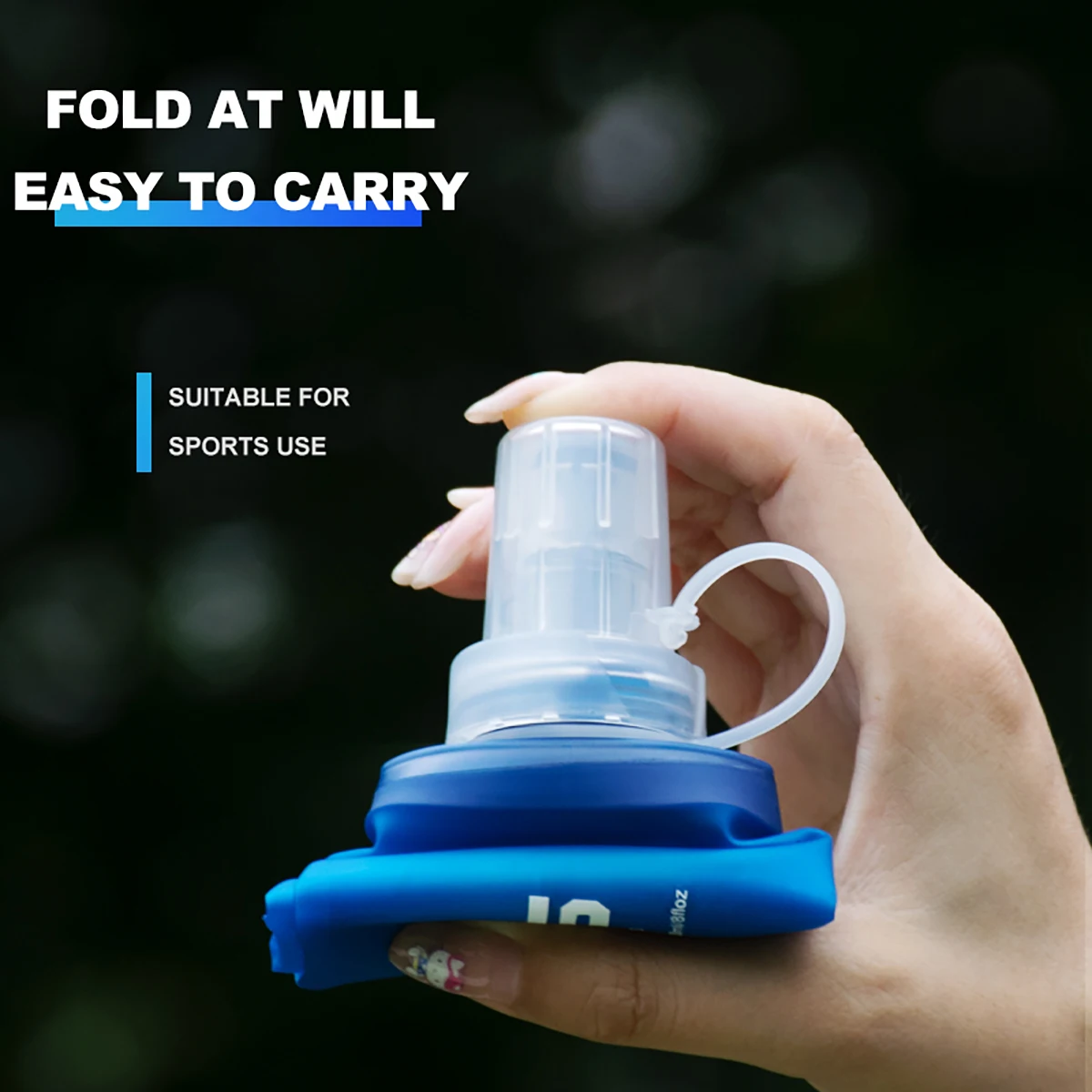 Squeeze MYPACE Hydra Run — 500ml Dobrável - Imagem 6