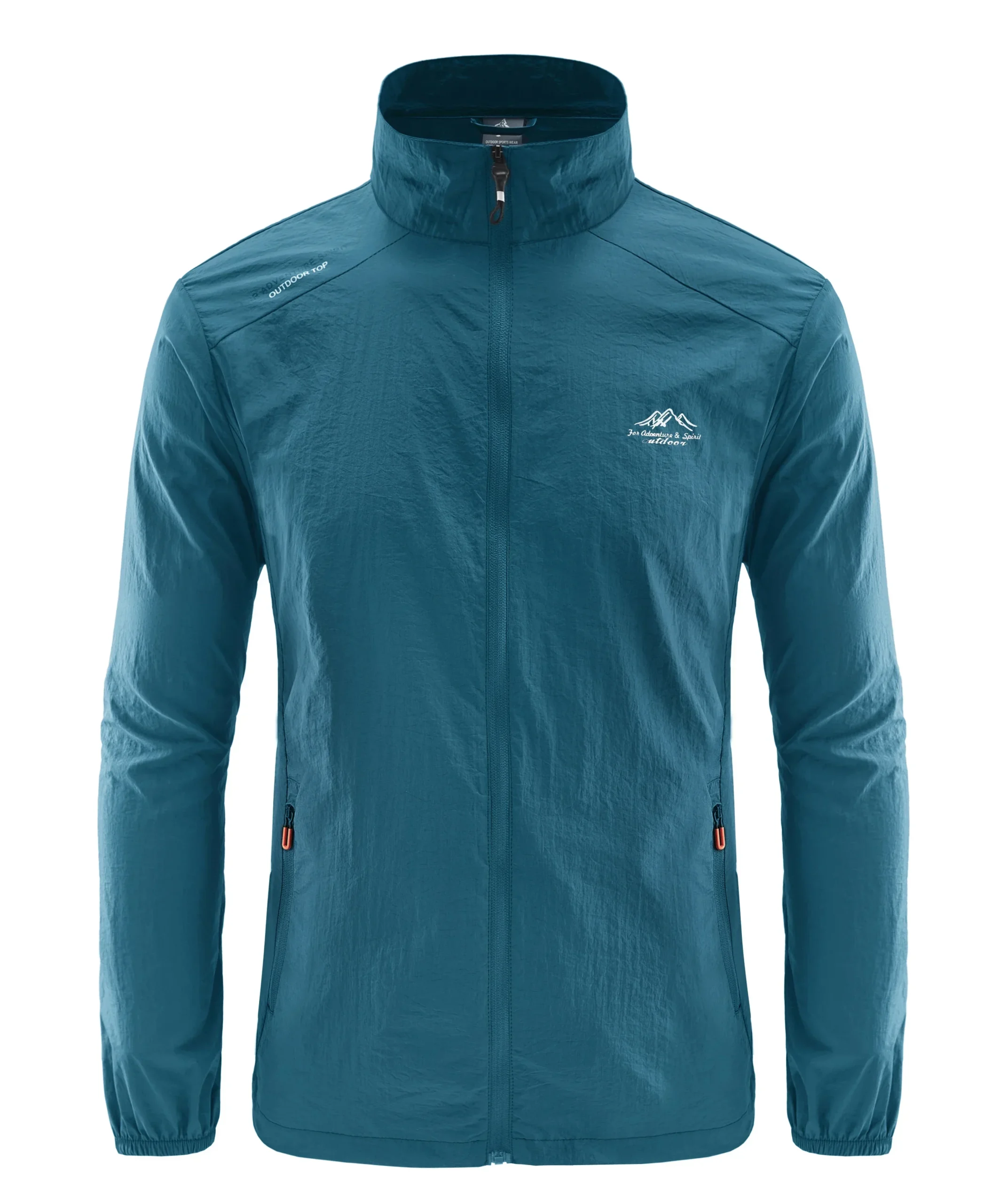 Summer Men's Sun Protection Casual Breathable Sports Windproof Water Resistant Ultrathin Jacket Outdoor Fishing Skin Clothing - Imagem 8