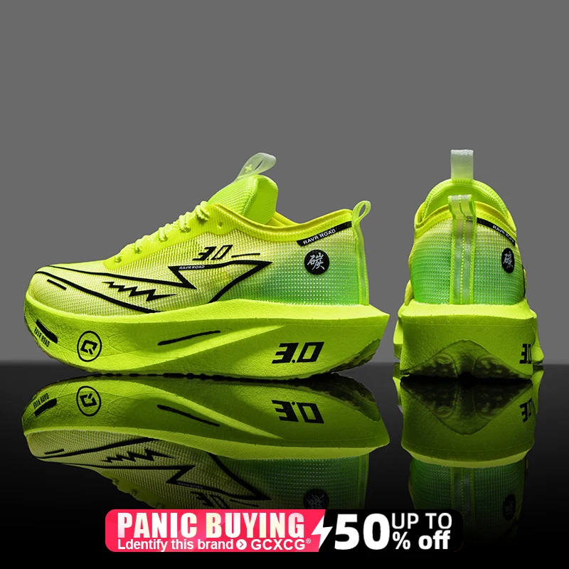 Running Shoes Speciality Carbon Board Marathon Men Sports Breathable Lightweight Women's Comfortable Athletic Nonskid Sneakers - Imagem 9