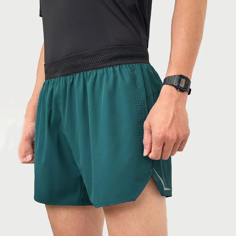 Men Running Shorts Gym Marathon Track Sports Shorts 2 In 1 Quick Dry Workout Training Gym Fitness Short Pants Summer Men Shorts - Imagem 7