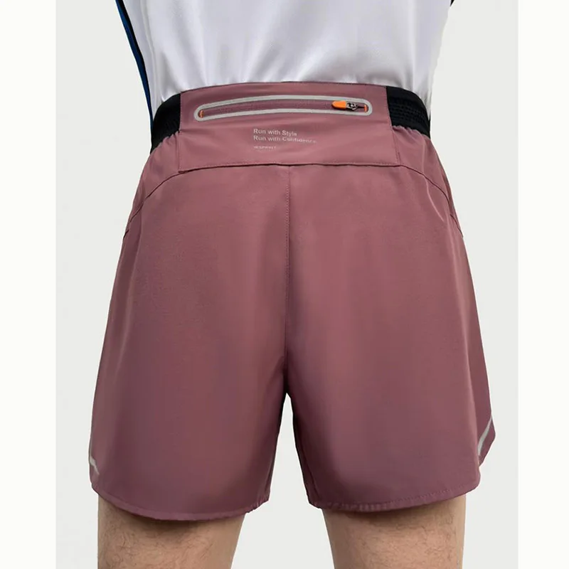 Men Running Shorts Gym Marathon Track Sports Shorts 2 In 1 Quick Dry Workout Training Gym Fitness Short Pants Summer Men Shorts - Imagem 2