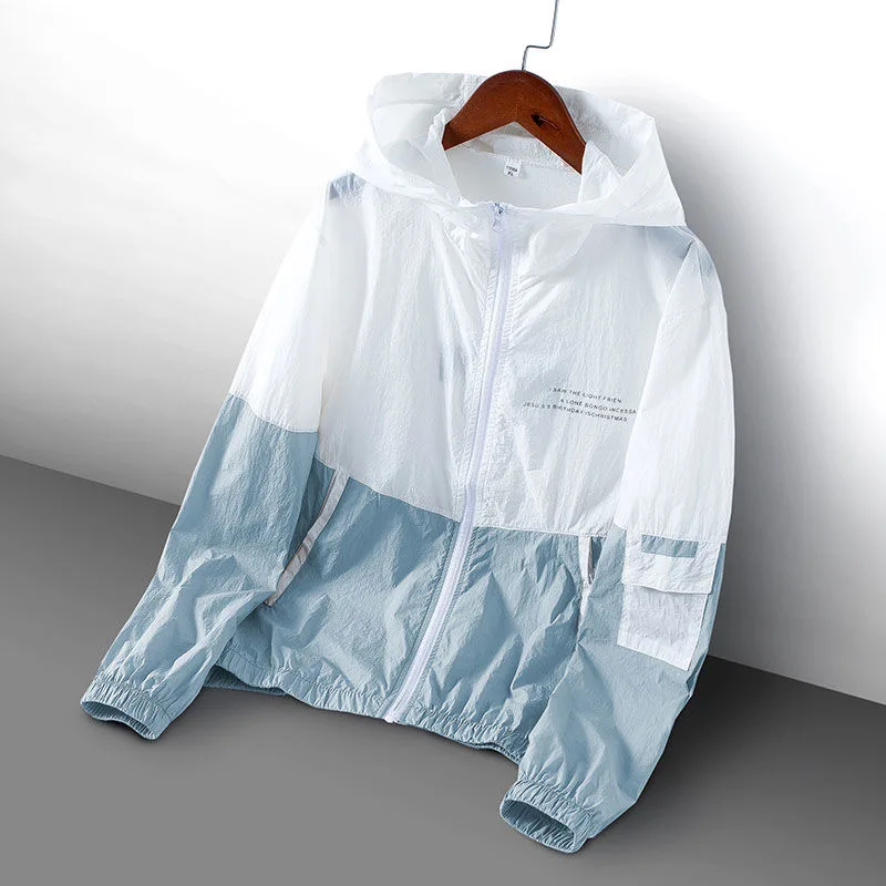 MYPACE Windbreaker Hooded — Jaqueta Corta-Vento com Capuz à Prova d'água