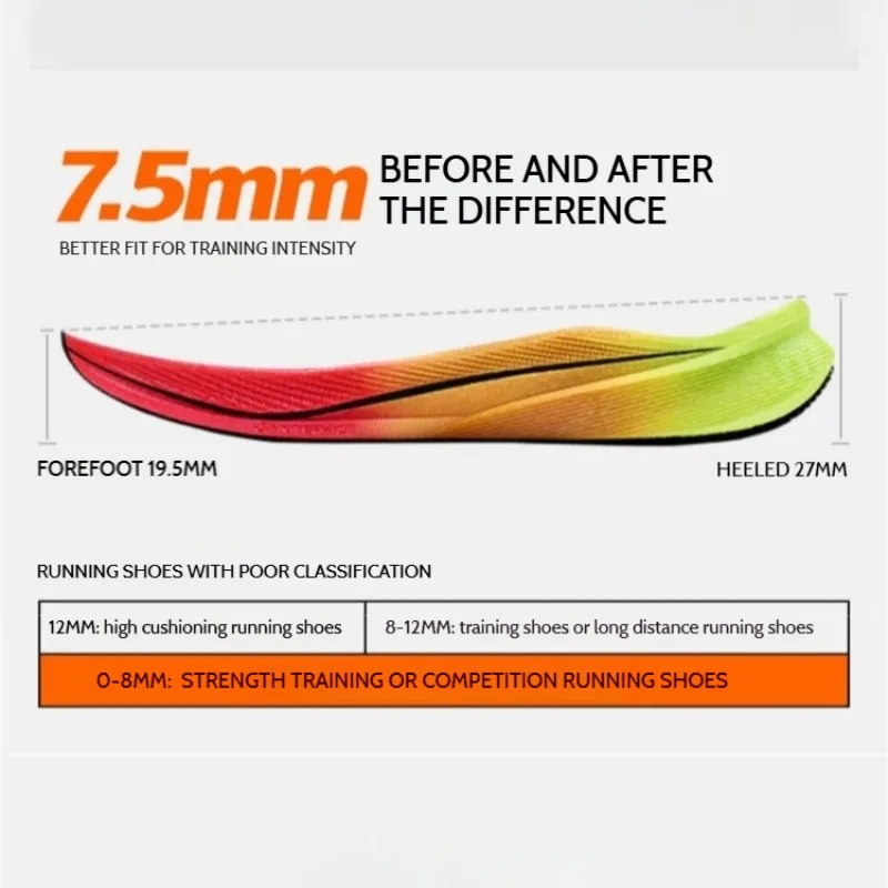 Xtep Men's Running Shoes 2000km 3.0 2025 Spring Lightweight Cushioned Wear-Resistant Training Jogging Sneakers 875119110032 - Imagem 4