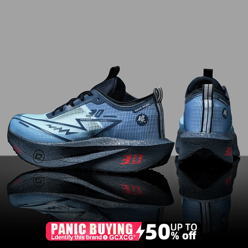 Running Shoes Speciality Carbon Board Marathon Men Sports Breathable Lightweight Women's Comfortable Athletic Nonskid Sneakers - Imagem 8